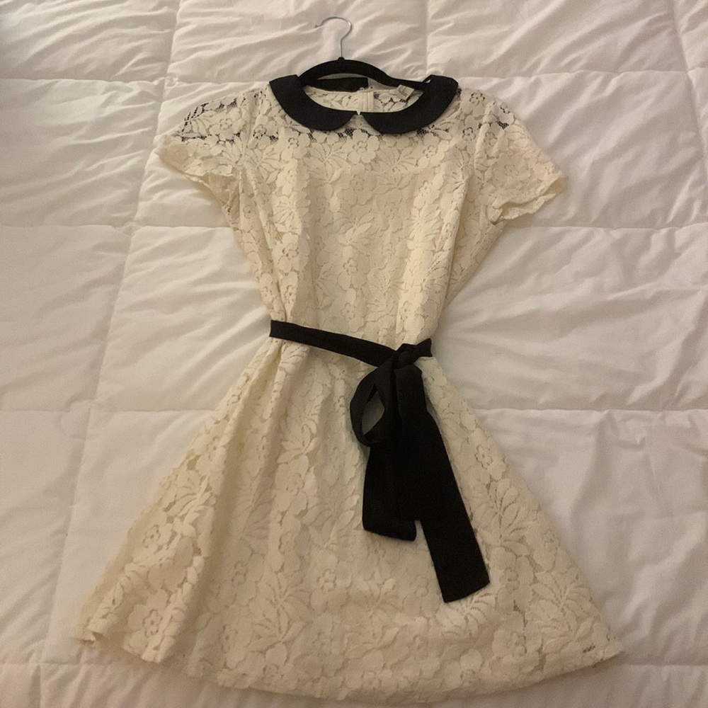 Lace Peter Pan Collar Dress